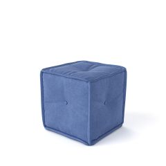 Kostka do sofy dziecięcej MyColorCube w kolorze niebieskim