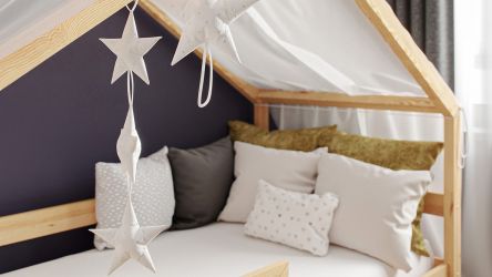 Poduszka dekoracyjna 3 gwiazdki Grey Stars