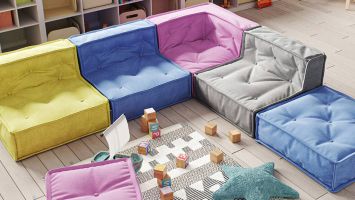 Poduszka dla sofy dziecięcej MyColorCube